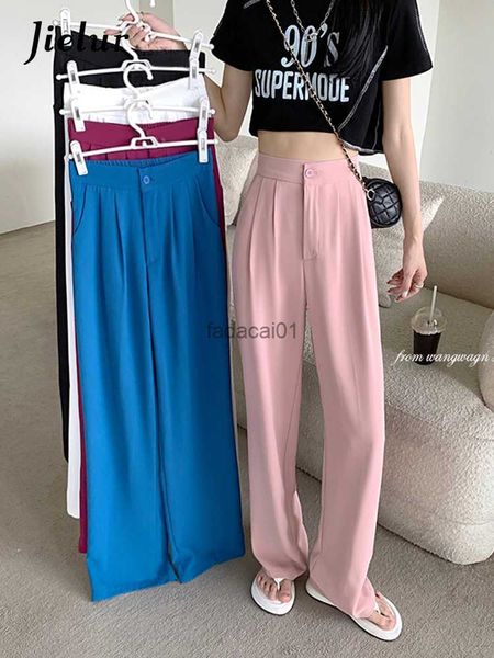 jielur summer loose dark blue pink white pants fashion elastic high waist pants women simple casual korean female trousers s4xl l230621, Black;white
jielur summer loose dark blue pink white pants fashion elastic high waist pants women simple casual korean female trousers s4xl l230621, Black;white