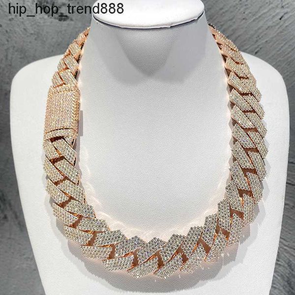 925 silver necklace chunky men's hip hop diamond heavy miami cuban chain ice crystal 24mm vvs moissanite rapper jewelry
925 silver necklace chunky men's hip hop diamond heavy miami cuban chain ice crystal 24mm vvs moissanite rapper jewelry