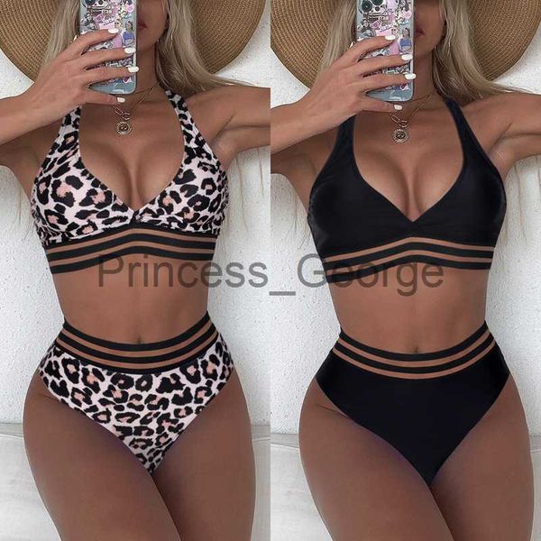 women's plus size swimwear 2023 new swimsuit women's triangle high waist cutout black lace up bikini x0621
women's plus size swimwear 2023 new swimsuit women's triangle high waist cutout black lace up bikini x0621