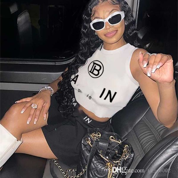 women's tracksuits designer 2023 summer women two piece dress suit fashion letter print tank t-shirt and black pleated short skirt29, Gray
women's tracksuits designer 2023 summer women two piece dress suit fashion letter print tank t-shirt and black pleated short skirt29, Gray