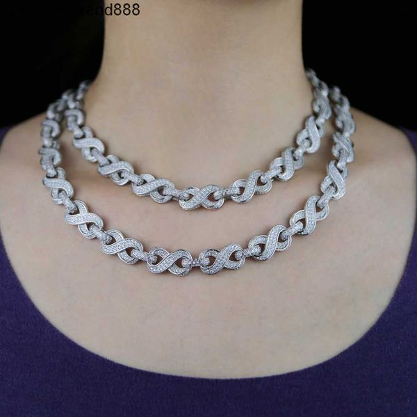 925 silver necklace heavy cuban chain vvs moissanite fashion hip hop men women street rapper jewelry
925 silver necklace heavy cuban chain vvs moissanite fashion hip hop men women street rapper jewelry