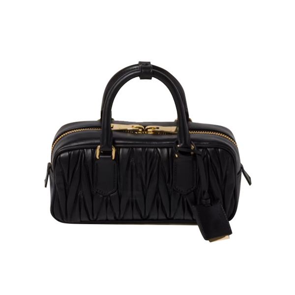 women bowling bag tote bag shoulder bag pillow bag handbags pleated leather hand bag crossbody purse key lock golden hardware classic letter
women bowling bag tote bag shoulder bag pillow bag handbags pleated leather hand bag crossbody purse key lock golden hardware classic letter