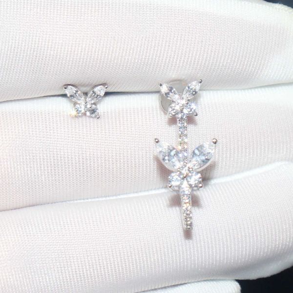 fashionable pure silver ear studs for women with crystal diamond butterfly simple earrings, personalized ins hair ladies earrings
fashionable pure silver ear studs for women with crystal diamond butterfly simple earrings, personalized ins hair ladies earrings