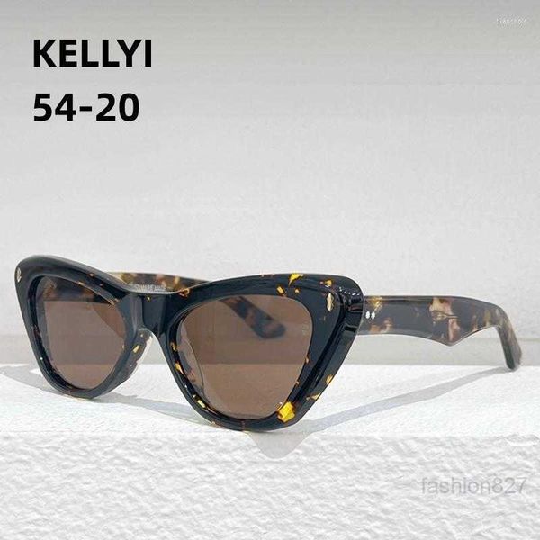 sunglasses jmm kellyi original men cateye classical designer acetate handmade solar glasses eyewear with originals, White;black
sunglasses jmm kellyi original men cateye classical designer acetate handmade solar glasses eyewear with originals, White;black