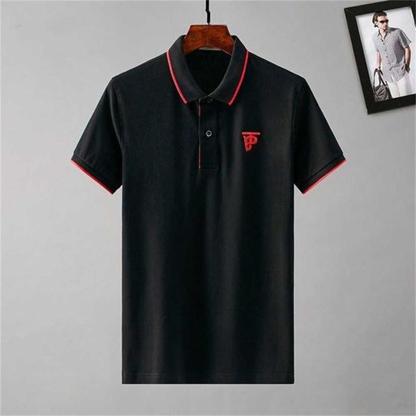 2021 men's new style embroidery summer luxury brand polo menswear designer pure cotton fashion british solid color breathable lapel sho, White;black
2021 men's new style embroidery summer luxury brand polo menswear designer pure cotton fashion british solid color breathable lapel sho, White;black