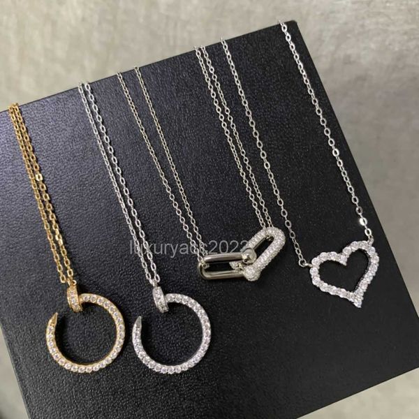 necklace jewelry love nail pig nose necklace high edition silver decoration da brand necklace physical high grade
necklace jewelry love nail pig nose necklace high edition silver decoration da brand necklace physical high grade