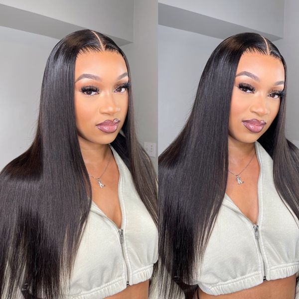 4x4 bone straight lace closure human hair wigs glueless hd transparent lace front wigs 180 density 5x5 hd lace wigs, Black;brown
4x4 bone straight lace closure human hair wigs glueless hd transparent lace front wigs 180 density 5x5 hd lace wigs, Black;brown