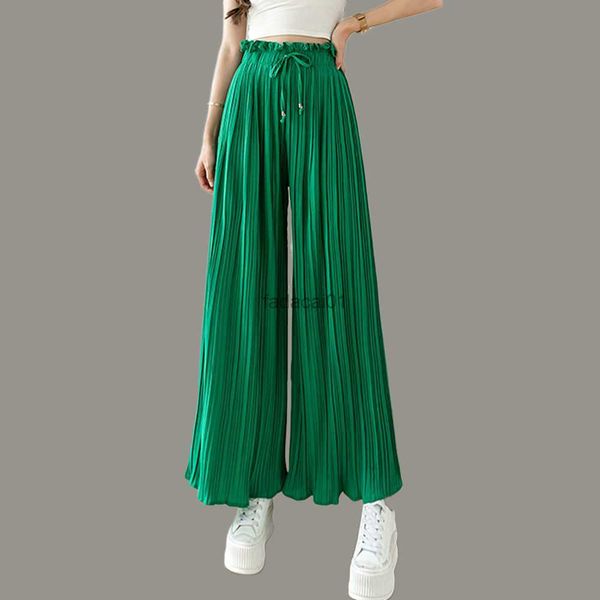 new fashion pleated loose wide leg pants women lace up elastic waist summer comfortable skirt pant ladies streetwear bottoms l230621, Black;white
new fashion pleated loose wide leg pants women lace up elastic waist summer comfortable skirt pant ladies streetwear bottoms l230621, Black;white