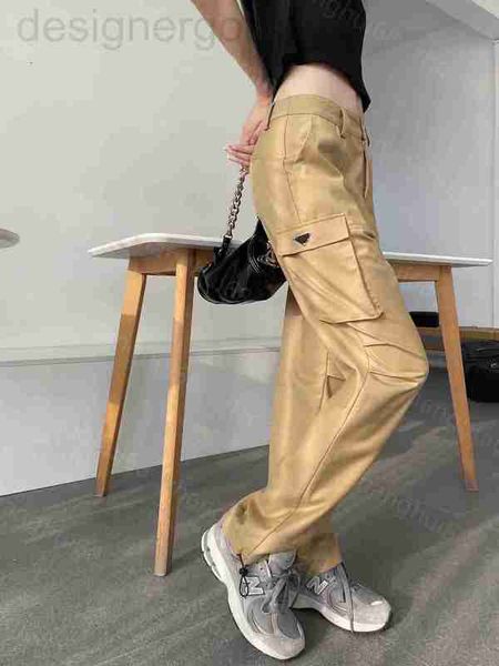 women's pants & capris designer 23ss womens womens clothing solid color double side large pocket design cargo wind foot pants casual hi, Black;white
women's pants & capris designer 23ss womens womens clothing solid color double side large pocket design cargo wind foot pants casual hi, Black;white