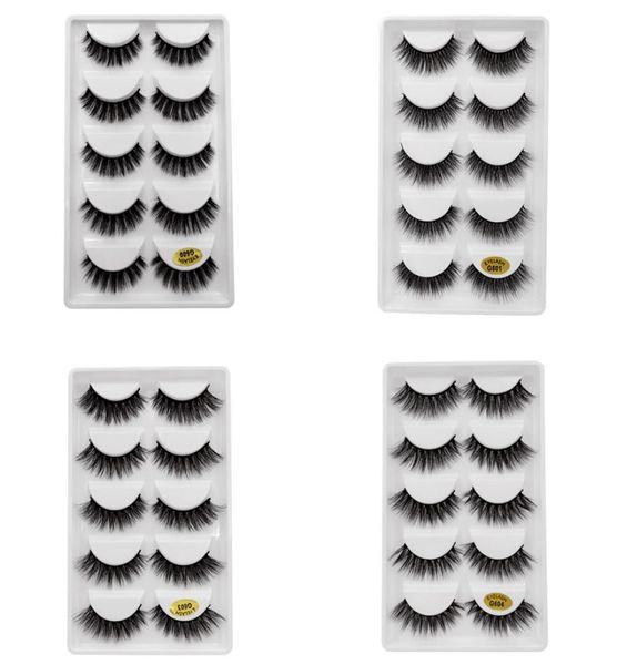 5pairsset 3d mink false eyelashes handmade natural plastic black cotton full strip thick fake eye lashes cosmetic1805235
5pairsset 3d mink false eyelashes handmade natural plastic black cotton full strip thick fake eye lashes cosmetic1805235
