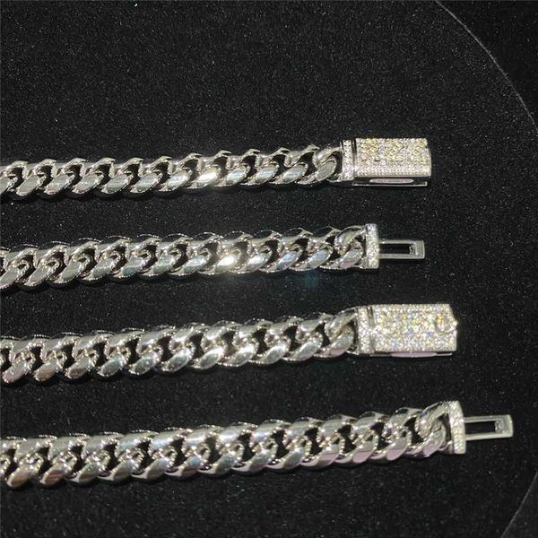 full iced out moissanite diamond box clasp hip hop necklace fashion fine jewelry bracelet sterling silver cuban link chain
full iced out moissanite diamond box clasp hip hop necklace fashion fine jewelry bracelet sterling silver cuban link chain
