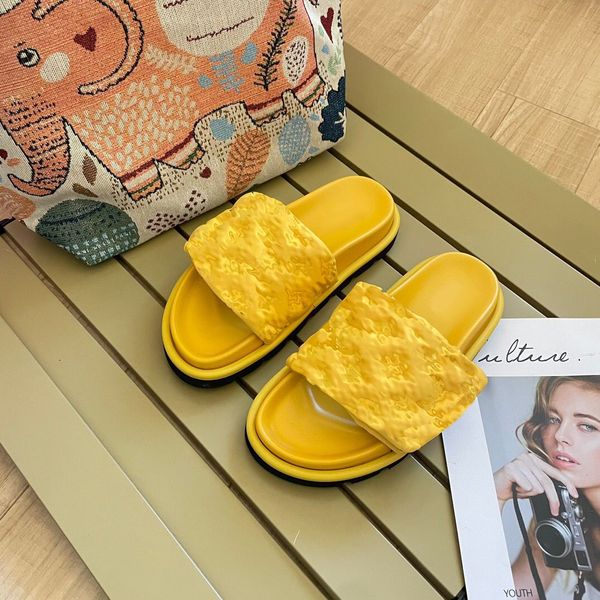 designers slippers calfskin women sandals pool pillow comfort sandal hook loop fastener mules slipper rubber slides, Black
designers slippers calfskin women sandals pool pillow comfort sandal hook loop fastener mules slipper rubber slides, Black