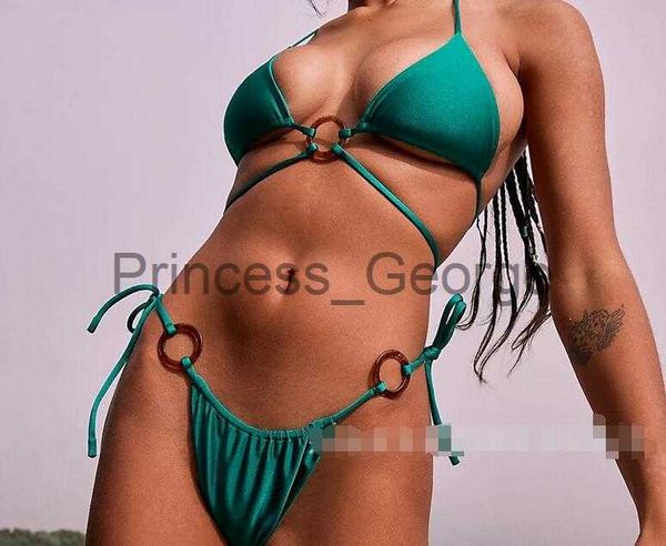 women's plus size swimwear 2023 swimwear women bathing suit bandage string bikinis female quality pleated swimsuit hollow out doublesid, Black
women's plus size swimwear 2023 swimwear women bathing suit bandage string bikinis female quality pleated swimsuit hollow out doublesid, Black