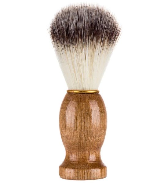 

men039s shaving brush badger hair wood handle barber salon men facial beard cleaning appliance shave tool5927166