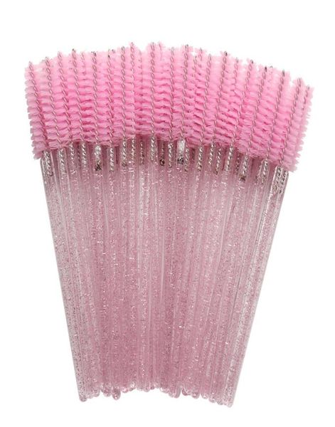 shiny eyelash brush disposable eyebrow brushes mascara wands applicator lash curling comb grafting beauty makeup tool 50 sets dhl9412299
shiny eyelash brush disposable eyebrow brushes mascara wands applicator lash curling comb grafting beauty makeup tool 50 sets dhl9412299