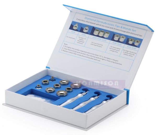 diamond dermabrasion mircrodermabrasion with 9pcs of diamond tips and 3pcs diamond wand for facial cleansing and skin rejuvenation7059446
diamond dermabrasion mircrodermabrasion with 9pcs of diamond tips and 3pcs diamond wand for facial cleansing and skin rejuvenation7059446