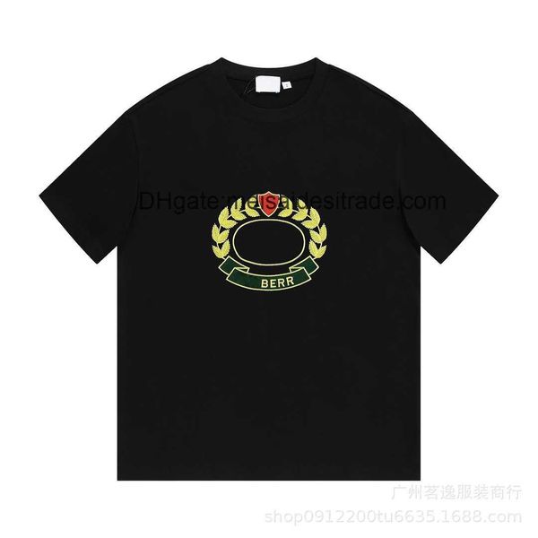 aaaaa designer luxury t-shirt bur brand the correct version bu home oak leaf logo embroidered short sleeve t-shirt high street casual versat, White;black
aaaaa designer luxury t-shirt bur brand the correct version bu home oak leaf logo embroidered short sleeve t-shirt high street casual versat, White;black