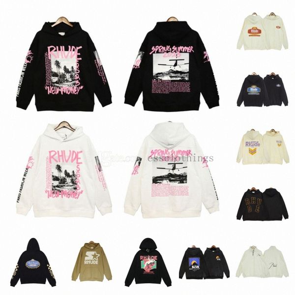 23ss designer mens hoodies rhude hoodie letter print long sleeve fashion men women sweatshirts luxury sweater hip hop hoodies luxury brand s, Black
23ss designer mens hoodies rhude hoodie letter print long sleeve fashion men women sweatshirts luxury sweater hip hop hoodies luxury brand s, Black