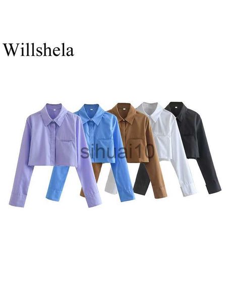 women's blouses shirts willshela women fashion solid short blouse vintage single breasted lapel neck long sleeves female chic lady shir, White
women's blouses shirts willshela women fashion solid short blouse vintage single breasted lapel neck long sleeves female chic lady shir, White