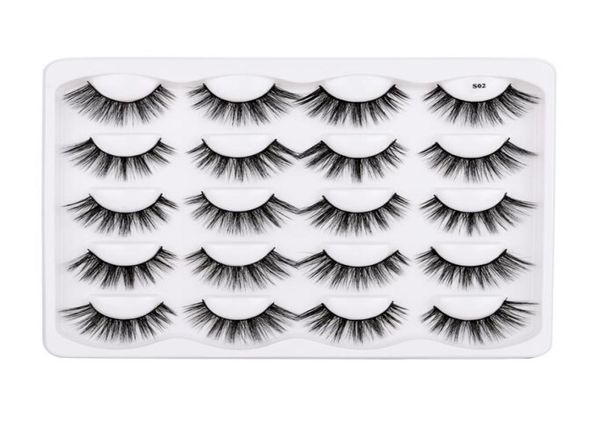 handmade thick 10 pairs fake lashes set natural long soft crisscross 3d false eyelashes extensions eye makeup accessories 11 model3597896
handmade thick 10 pairs fake lashes set natural long soft crisscross 3d false eyelashes extensions eye makeup accessories 11 model3597896