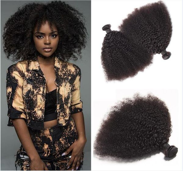 brazilian afro kinky curly human hair bundles remy hair weaves double wefts 100g/bundle 2bundle/lot hair extensions, Black
brazilian afro kinky curly human hair bundles remy hair weaves double wefts 100g/bundle 2bundle/lot hair extensions, Black