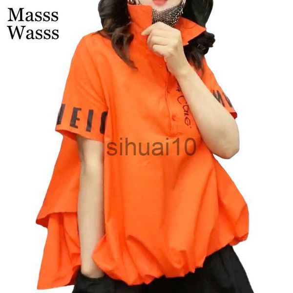 women's blouses shirts masss wasss korean 2021 summer fashion clothes women orange printed shirts ladies loose casual blouses female vi, White
women's blouses shirts masss wasss korean 2021 summer fashion clothes women orange printed shirts ladies loose casual blouses female vi, White