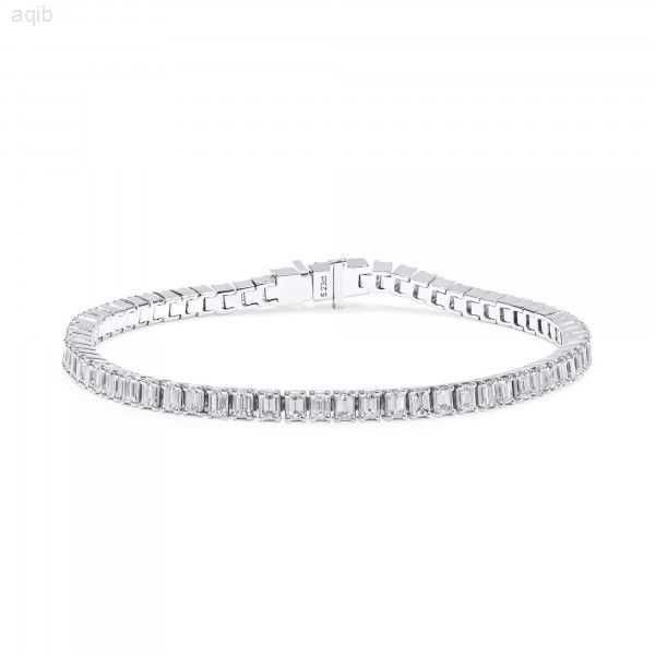 customized hip hop tennis chain bracelet soild 925 silver baguette cut 4mm moissanite tennis bracelet
customized hip hop tennis chain bracelet soild 925 silver baguette cut 4mm moissanite tennis bracelet