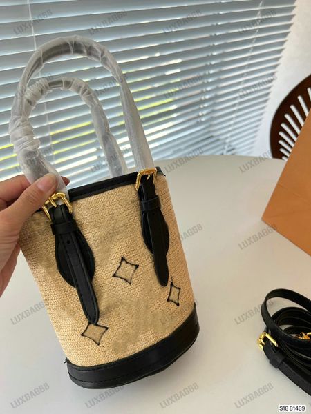 by the pool summer 2023 raffia nano bucket designer handle bag m82418 black monograms pattern womens shoulder bag with removable leather key
by the pool summer 2023 raffia nano bucket designer handle bag m82418 black monograms pattern womens shoulder bag with removable leather key
