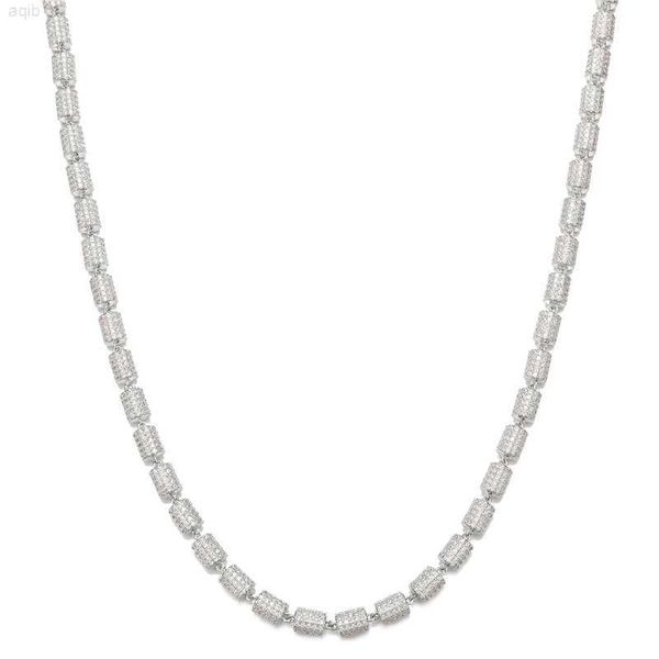 s925 cylinder miami cuban chain 14k gold rapper jewelry iced out 5mm moissanite diamond cuban link necklace, Silver
s925 cylinder miami cuban chain 14k gold rapper jewelry iced out 5mm moissanite diamond cuban link necklace, Silver