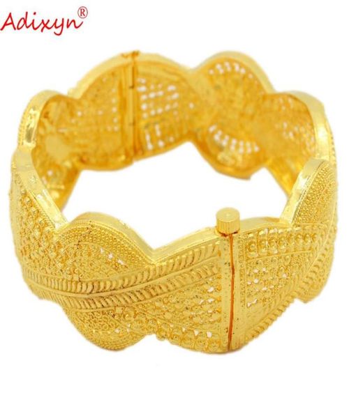 adixyn can open24k gold color dubai bangles jewellery african ethiopian bracelets for women wedding jewelry party gifts n12071 b1165817, Black
adixyn can open24k gold color dubai bangles jewellery african ethiopian bracelets for women wedding jewelry party gifts n12071 b1165817, Black