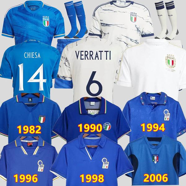 2023 italy soccer jerseys totti verratti chiesa bonucci italia retro shirt r baggio maldini gattuso de rossi pirlo maldini men set kids kit, Black;yellow
2023 italy soccer jerseys totti verratti chiesa bonucci italia retro shirt r baggio maldini gattuso de rossi pirlo maldini men set kids kit, Black;yellow