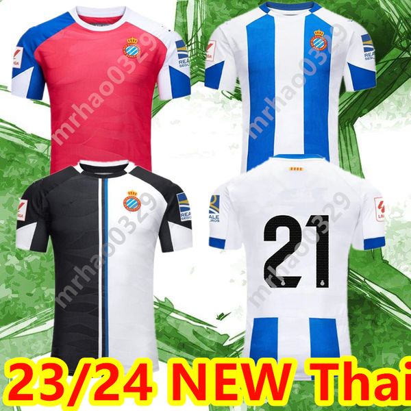 23 24 rcd espanyol r.d.t wu lei soccer jerseys 2023 2024 football shirt puado pedrosa ezzarfani men jersey david lopez embarba camiseta de f, Black;yellow
23 24 rcd espanyol r.d.t wu lei soccer jerseys 2023 2024 football shirt puado pedrosa ezzarfani men jersey david lopez embarba camiseta de f, Black;yellow