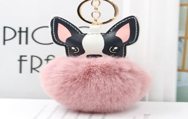 lovely pompom bulldog keychain fluffy rabbit fur ball dog charm leather keyring women bag car key ring4962241, Silver
lovely pompom bulldog keychain fluffy rabbit fur ball dog charm leather keyring women bag car key ring4962241, Silver