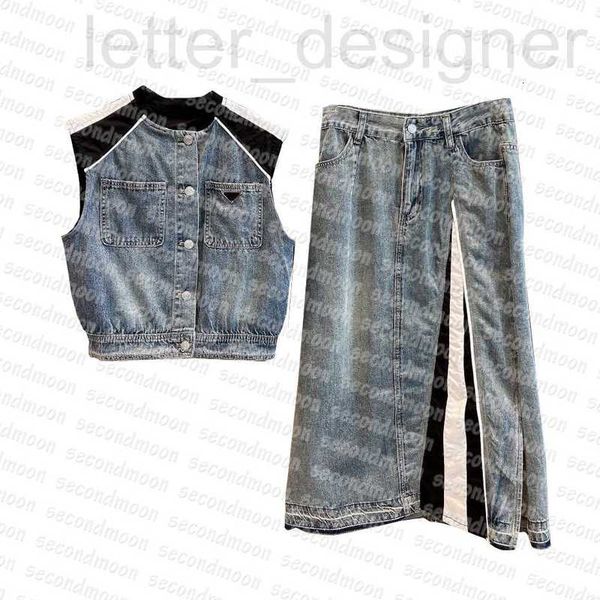 skirts designer women casual denim skirt metal badge jean jacket vintage style coat summer fashion straight chad, Black
skirts designer women casual denim skirt metal badge jean jacket vintage style coat summer fashion straight chad, Black