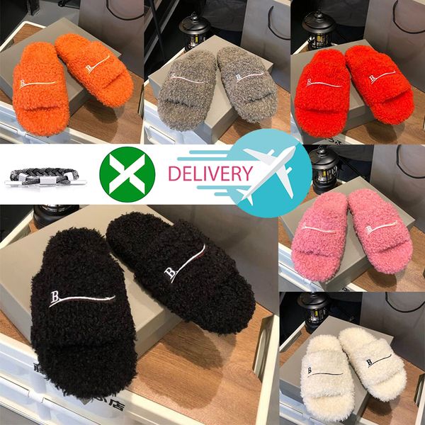 luxurys designers women ladies wool slippers slides winter fur fluffy furry warm letters sandals comfortable fuzzy girl flip flop slipper sl, Black
luxurys designers women ladies wool slippers slides winter fur fluffy furry warm letters sandals comfortable fuzzy girl flip flop slipper sl, Black