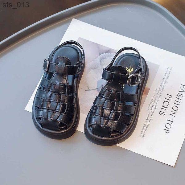 summer children's sandals girls fashion woven soft pu s baby solid color soft-soled beach shoes kids flat shoes l230518, Black;red
summer children's sandals girls fashion woven soft pu s baby solid color soft-soled beach shoes kids flat shoes l230518, Black;red