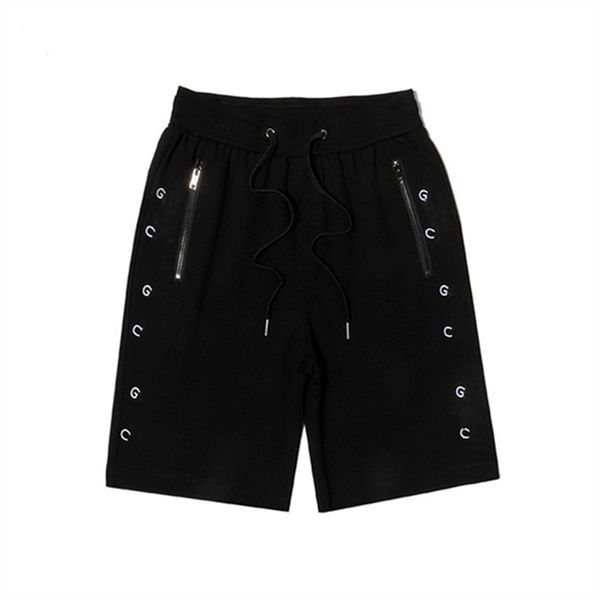 men's high-end quality highlights the temperament of loose large size fashion shorts wicking sweat quick drying european and american t, White;black
men's high-end quality highlights the temperament of loose large size fashion shorts wicking sweat quick drying european and american t, White;black