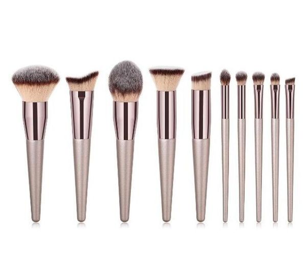 premium makeup brushes set 10pcs tools champaign gold color wood handle cosmetics brushes for eye shadow loose powder blush drop s3669522
premium makeup brushes set 10pcs tools champaign gold color wood handle cosmetics brushes for eye shadow loose powder blush drop s3669522