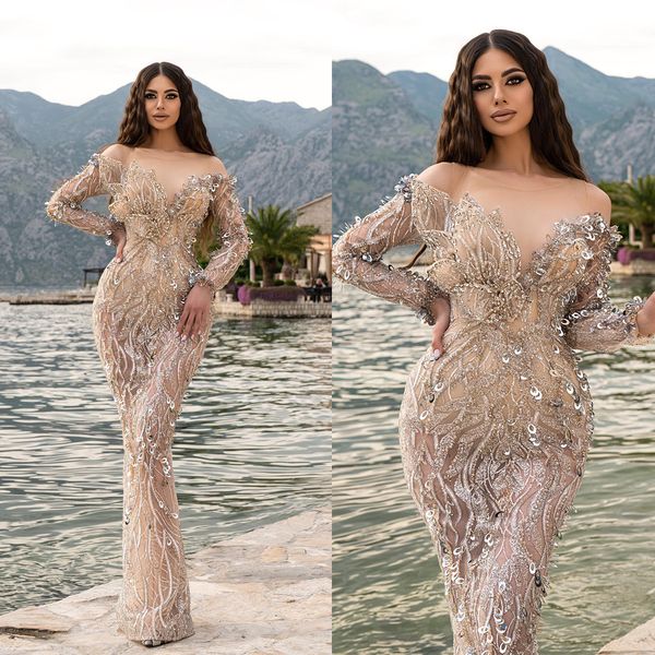 gorgeous mermaid prom dresses art deco-inspired neck off the shoulder applicants sequins long sleeves floor length custom made plus size par, Black
gorgeous mermaid prom dresses art deco-inspired neck off the shoulder applicants sequins long sleeves floor length custom made plus size par, Black