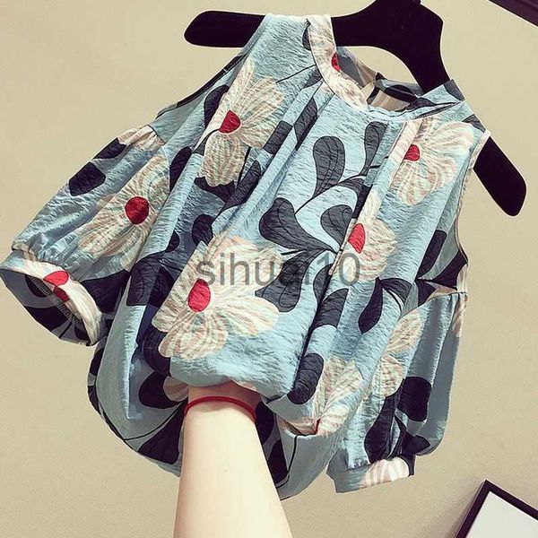 women's blouses shirts fashion o-neck printed hollow out off shoulder blouse women clothing 2023 spring new oversized casual pullovers, White
women's blouses shirts fashion o-neck printed hollow out off shoulder blouse women clothing 2023 spring new oversized casual pullovers, White
