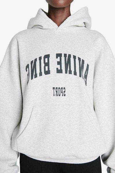 anine 23ss bing women designer hoodie sport classic hooded print fleece sweatshirt grey fashion hoodies pullover, Black
anine 23ss bing women designer hoodie sport classic hooded print fleece sweatshirt grey fashion hoodies pullover, Black