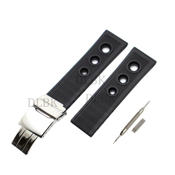 22mm 24mm black hole section sport bracelet waterproof diving silicone rubber watch band strap stainless steel buckle for breitlin2747901, Black;brown
22mm 24mm black hole section sport bracelet waterproof diving silicone rubber watch band strap stainless steel buckle for breitlin2747901, Black;brown