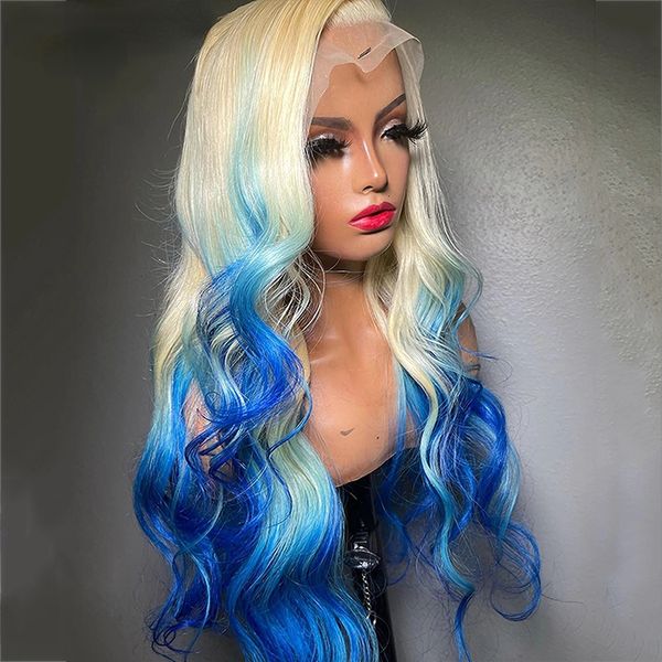 40inch brazilian hair body wave ombre blue colored 13x4 lace front purple drag queen glueless synthetic cospaly wigs for black womenv
40inch brazilian hair body wave ombre blue colored 13x4 lace front purple drag queen glueless synthetic cospaly wigs for black womenv