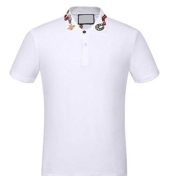 new mens stylist polo shirts high street short sleeve luxurys designer polos men fashion snake bee floral embroidery cotton t-shirt casual s, White;black
new mens stylist polo shirts high street short sleeve luxurys designer polos men fashion snake bee floral embroidery cotton t-shirt casual s, White;black