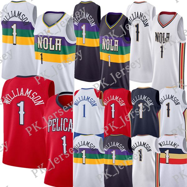 zion 1 williamson basketball jersey brandon 14 ingram cj 3 mccollum uniform nola city statement jerseys, Black;red
zion 1 williamson basketball jersey brandon 14 ingram cj 3 mccollum uniform nola city statement jerseys, Black;red