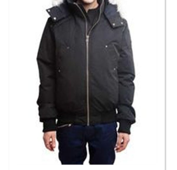 men's down real fur winter mens mooses ballistic bomber parka jackets warm outwear coat windproof short, Black
men's down real fur winter mens mooses ballistic bomber parka jackets warm outwear coat windproof short, Black
