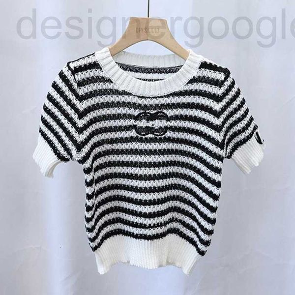 women's knits & tees designer new 2023 french brand womens sweater autumn round neck striped fashion cotta letter 2c embroidery high en, White
women's knits & tees designer new 2023 french brand womens sweater autumn round neck striped fashion cotta letter 2c embroidery high en, White