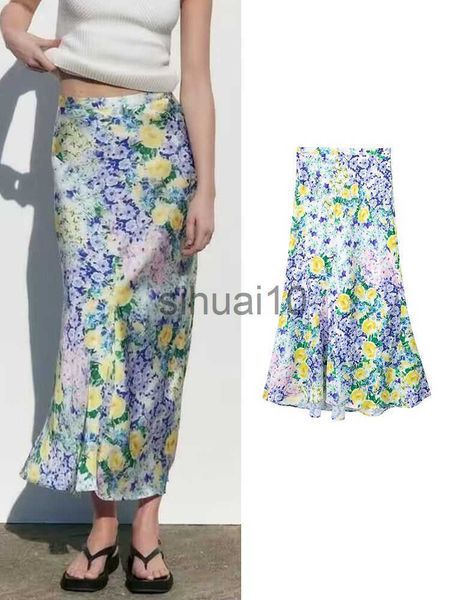 skirts traf new women's floral printed midi skirt 2023 summer female high waist chic a-line dress vintage beach style mid-calf skirt j2, Black
skirts traf new women's floral printed midi skirt 2023 summer female high waist chic a-line dress vintage beach style mid-calf skirt j2, Black