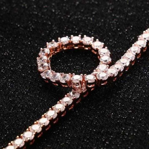 s925 rose gold 10k 14k plated tennis link chain hip hop vvs round 4mm moissanite tennis necklace for gift, Silver
s925 rose gold 10k 14k plated tennis link chain hip hop vvs round 4mm moissanite tennis necklace for gift, Silver