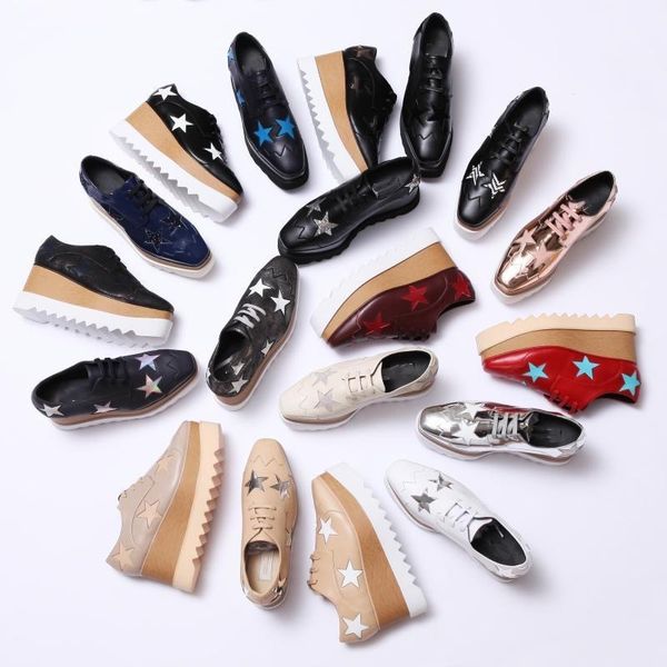 stella mccartney women shoes red patent genuine leather white sole stars shoes platform, Black
stella mccartney women shoes red patent genuine leather white sole stars shoes platform, Black